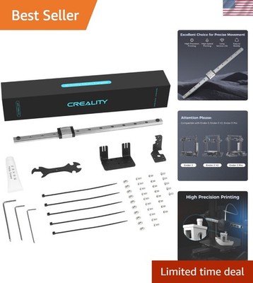 Upgrade Your Ender 3 with 12.6'' Linear Rail Kit for Increased Speed & Stability