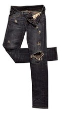 Denim  Supply Ralph Lauren Skinny Distressed Dark Wash Denim Women's Sz 27Wx31L