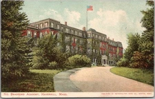 c1900s HAVERHILL, Massachusetts Postcard "BRADFORD ACADEMY" School View - UNUSED
