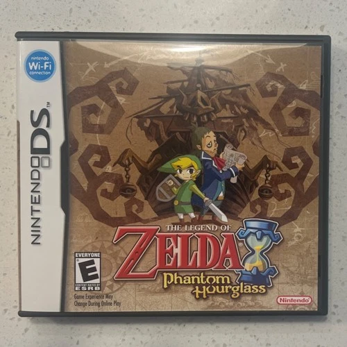The Legend of Zelda: Phantom Hourglass Nintendo DS - Box and Manual Included