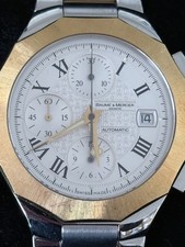 Baume & Mercier Riviera XL Automatic Chronograph MOA08624 Two-Tone Gold Steel 9