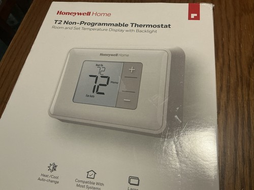 Honeywell T2 nicht programmierbarer Thermostat mit Digitalanzeige RTH5160D