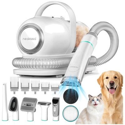 Dog Grooming Vacuum with Electric Clippers, Suction