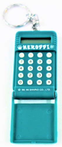 Keroppi Mini Taschenrechner mit Schlüsselanhänger | Vintage Sammlerstück - Bild 3 von 4