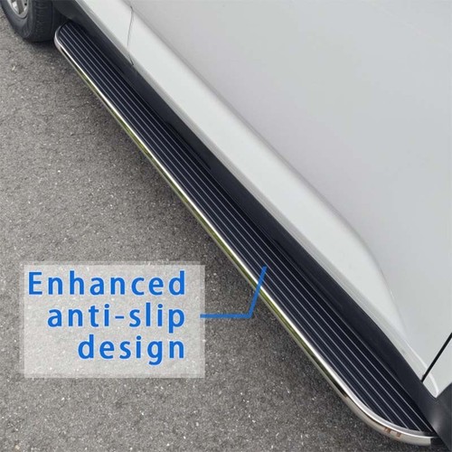 2PCs Side Steps Running Board Fits for Cadillac Escalade 2021-2025 Side Nerf Bar - Picture 3 of 6