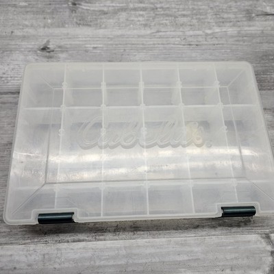 Cabela's Tackle Box Lot (3) 10 3/4" x 7" w Dividers Used