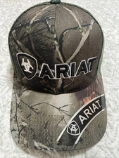 ARIAT Men's Blue Shield LogoBaseball Cap