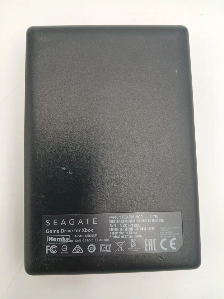 Disco Duro Juego Seagate para Xbox One y 360 2TB Verde SIN FORMATEAR Foto 2 de 3
