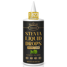 Stevia Liquid Drops, Pure Stevia Extract Liquid Sweetener, Zero Calorie Keto Sug