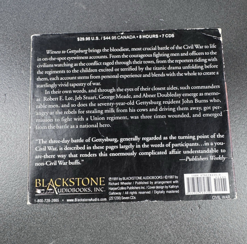 6 US History Audio Book CDs Mayflower 1491 Gettysburg Lincoln Lot - Bild 3 von 24