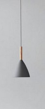 Nordlux Design For The People Pure Pendant Ceiling Light, Fsc-Certified, Grey