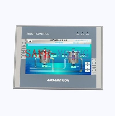 AMSAMOTION 7 Inch HMI PLC All-in-One FX3U Ethernet AMX-HM7A-32MRT Touch screen *