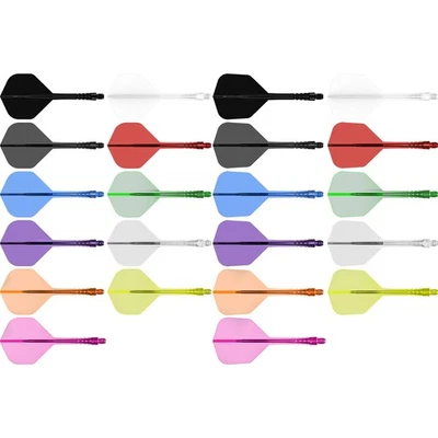 MISSION DARTS Mission Force 90 Vortex System – Moulded Flight & Shaft System für Dartsport 🥇