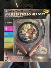 Platinum Series Wireless Stereo Headset With Built-in Microphone