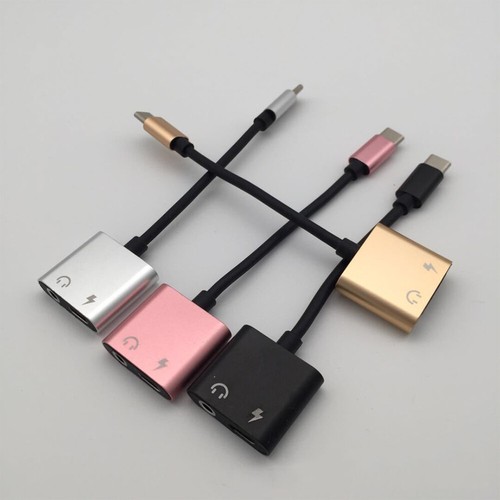 1 Stück USB-C-Kopfhöreradapter Mit Ladefunktion Zu Kopfhöreranschluss Neu - 第 5/11 張圖片