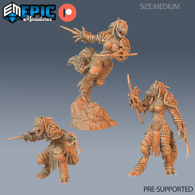 Epic Miniatures Sunrise Tavern Werewolf Adventurer Female - 28mm scale