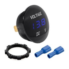 DC 12V-24V LED Panel Digital Display Voltage Volt Meter Voltmeter Motorcycle Car