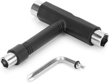 All-In-One Skate Tools Multi-Function Portable Skateboard T Tool Accessory