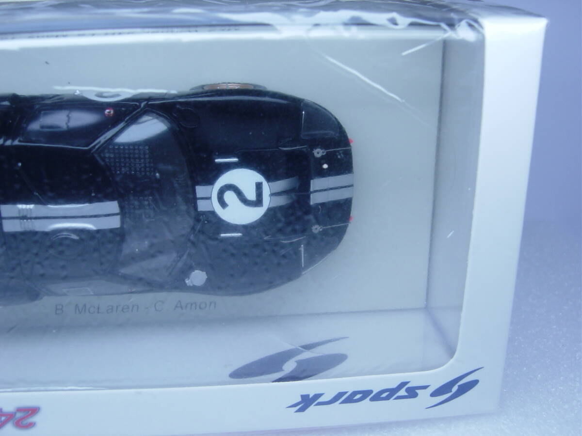 Spark 1/43 Ford Gt40 Mk2 Winner Le Mans 1966 2 B.Mclaren/C Spark 1/43 Ford Gt40 Mk2 Winner Le Mans 1966 2 B.Mclaren/C