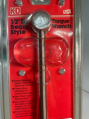 KD Tools 1/2'' Dr. Beam Style Torque Wrench