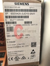 ONE NEW SIEMENS 6SE6420-2UD15-5AA1 6SE6 420-2UD15-5AA1