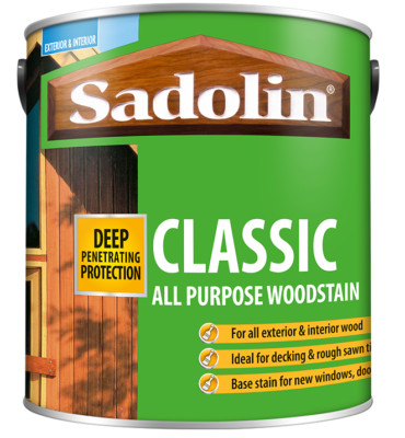 Sadolin Classic oder Extra Holzlasur 1 Liter oder 2,5 Liter alle Farben verfügbar.