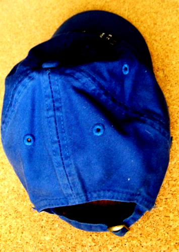 DePaul University Adult hat ca[ adjustable strap royal blue NCAA Blue Demons - Picture 6 of 10