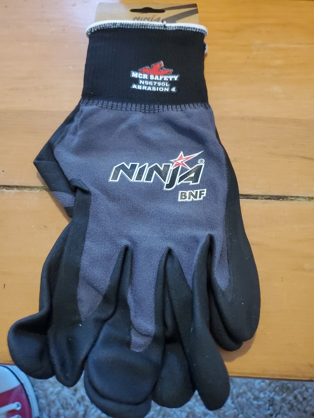 Ninja BNF MCR Foam Nitrile Palm Coated Safety Work Gloves-image