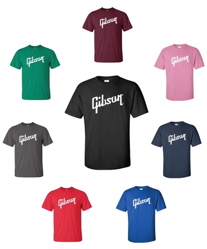 Gibson Guitar logo T-Shirt | eBay
