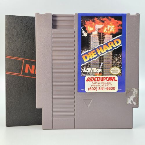 Die Hard (Nintendo Entertainment System NES, 1992) Authentic & Tested - Rare - Picture 1 of 24