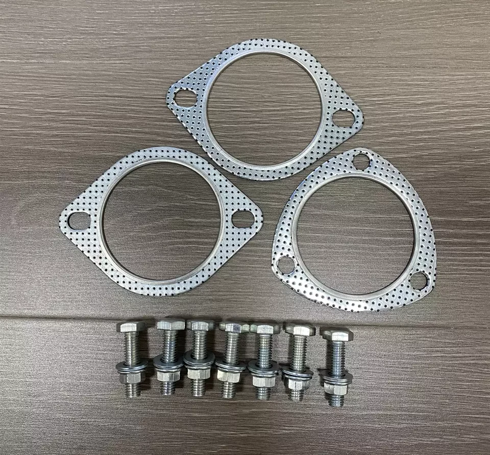 Kit de herrajes de junta de escape Skunk 2 de 3 pulgadas 76 mm para Honda Civic Acura Interg Foto 3 de 3