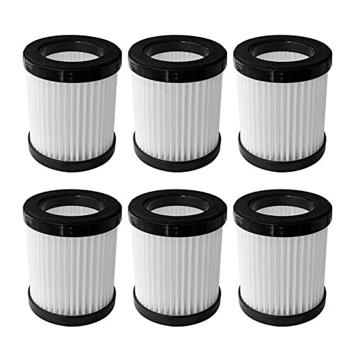 Tookie 6 Pack Vacuum Cleaner Filter, Replacement Fliter Compatible for MOOSOO - Picture 2 of 7
