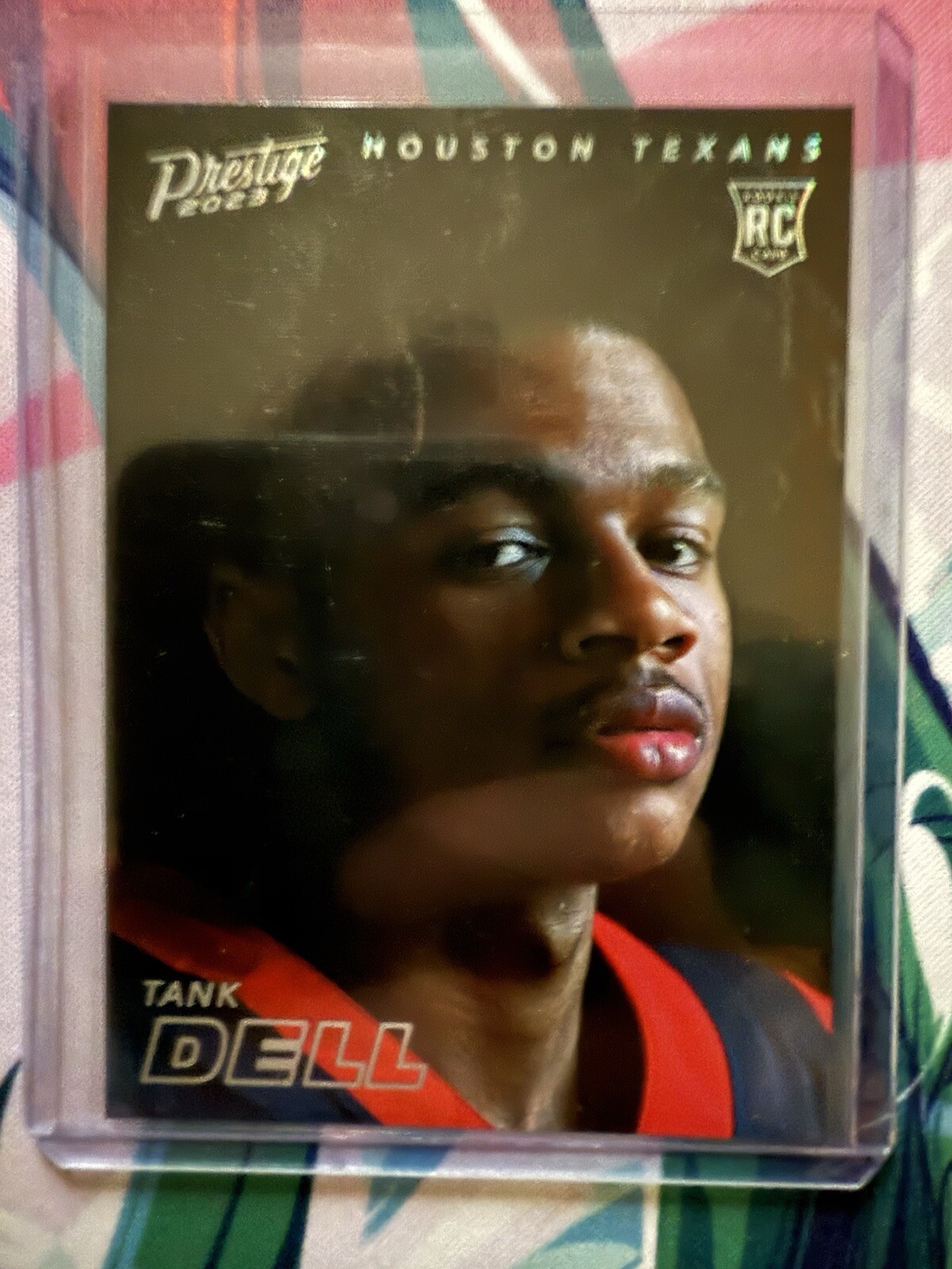 2023 Prestige Football Tank Dell Rookie Portraits SSP  Houston Texans.*CASE HIT*