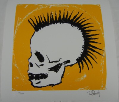 Step Down Tim Time Bomb And Friends EMBOSSED TIM ARMSTRONG Hand Signed, Numbered
