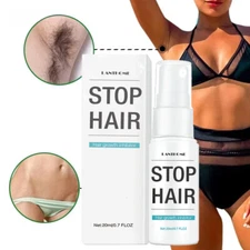 Painless Permanent Hair Removal Spray Stop Hair Growth Inhibitor For Men&Women
