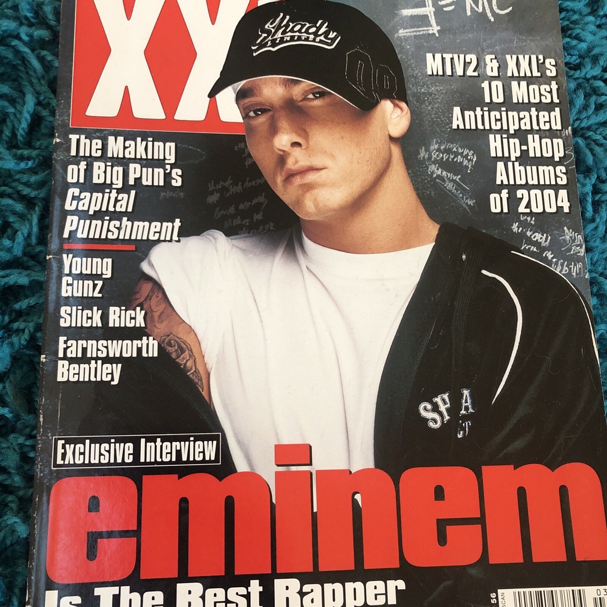 2004 MARCH XXL MAGAZINE - EMINEM COVER - HIP HOP & RAP - K 566 | eBay