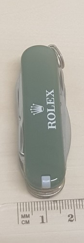 VICTORINOX ROLEX MINI CHAMP verde con estuche 0.6385 18 funciones NUEVO y EMBALAJE ORIGINAL - Imagen 8 de 8