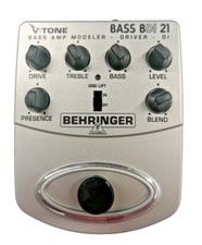 Pedale Multieffetto per Basso Behringer BDI21 V-Tone Bass Driver DI Pedal Nuovo