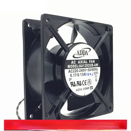 1X Cooling Fan AA1282UB-AT AA1282UB-AW 12038 For 12CM 220V 0.17/0.13A