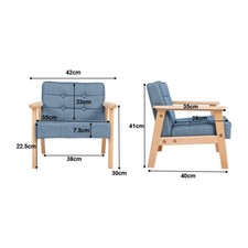 Image of Kids Bedroom Playroom Toddler Armchair Sofa Loveseat Upholstered Couch Chairs