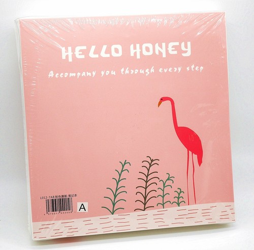 Notebook Notepad Pink Girl's Flamingo with Exquisite Gift Box (Stlye1) - Picture 4 of 4