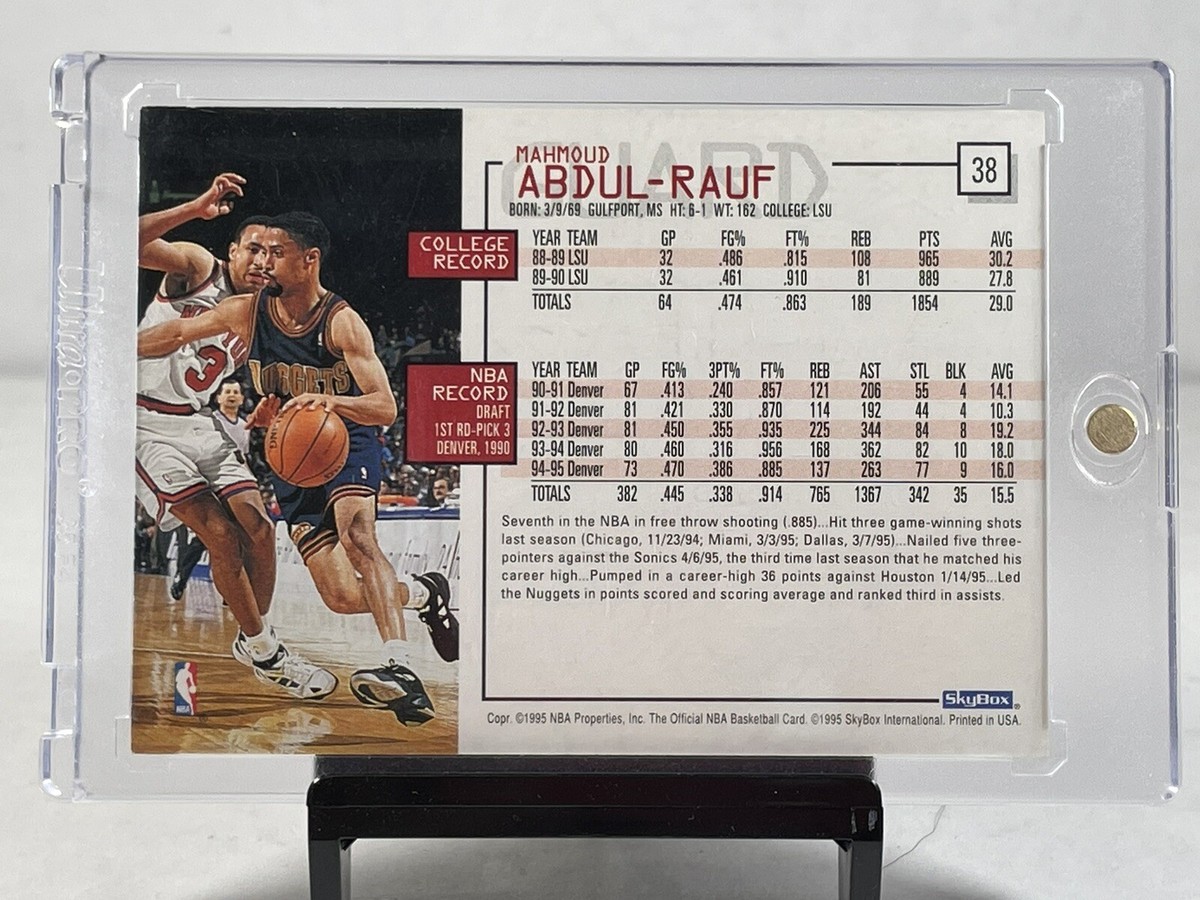 NBA DENVER NUGGETS ABDUL RAUF 激レア s-l400.jpg