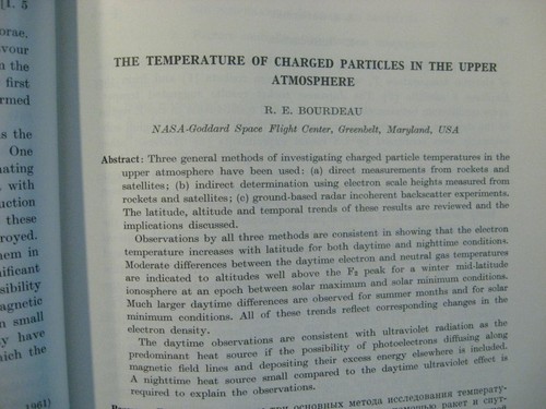 SPACE RESEARCH V Fifth International Space Science Symposium 1964 GE Library - Bild 11 von 12