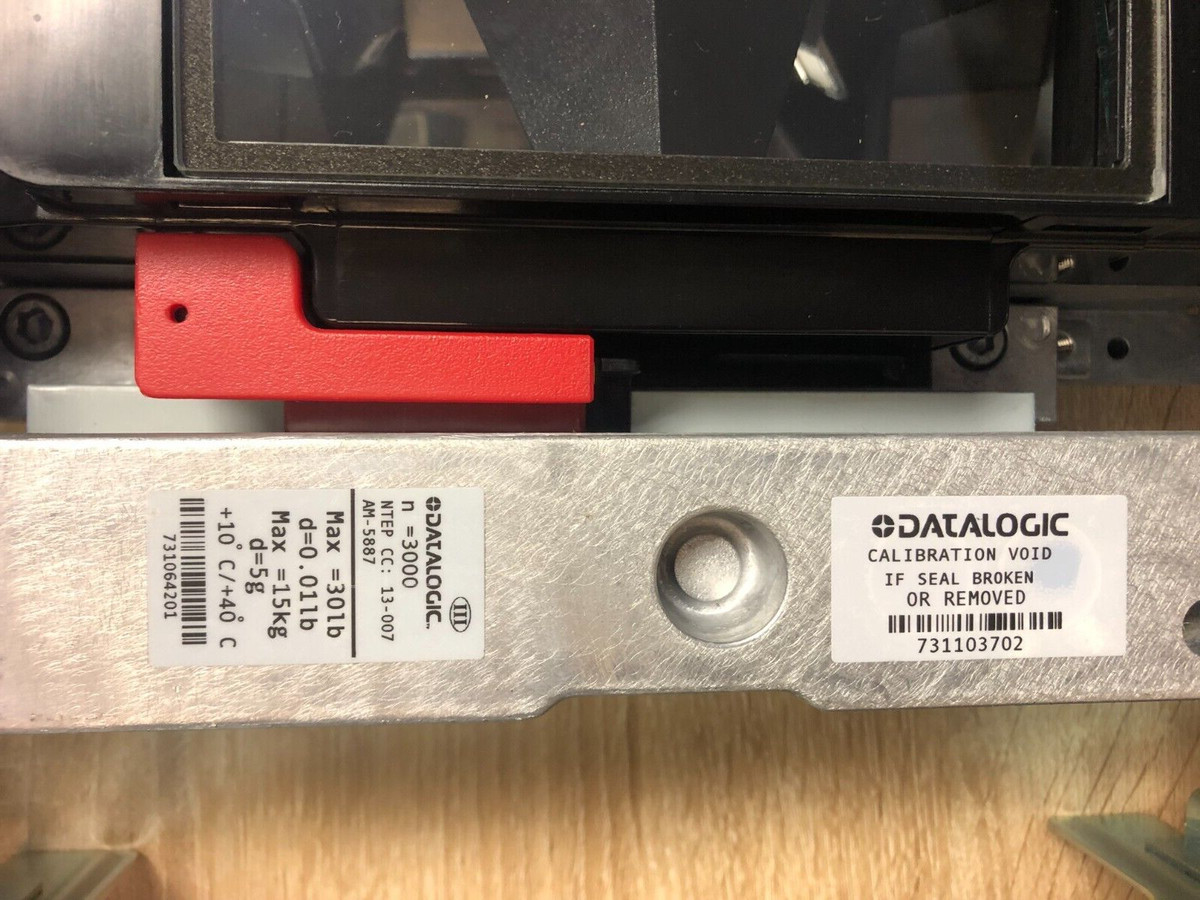Datalogic Magellan 9800i 9806 Scanner Scale LONG Platter with TDR 