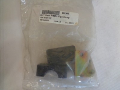 NEW HYDAC TECH HRL 4 A1TM 26.6 PP UNC 3/4'' STEEL, PLASTIC PIPE CLAMP
