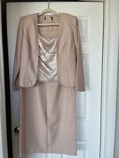 Caterina Collection Mother of the Bride 3 piece Suit - Size 10