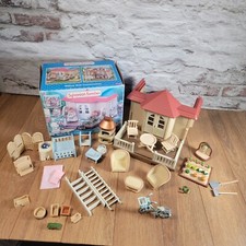 Sylvanian Families bundle with Willow Hall Conservotory
