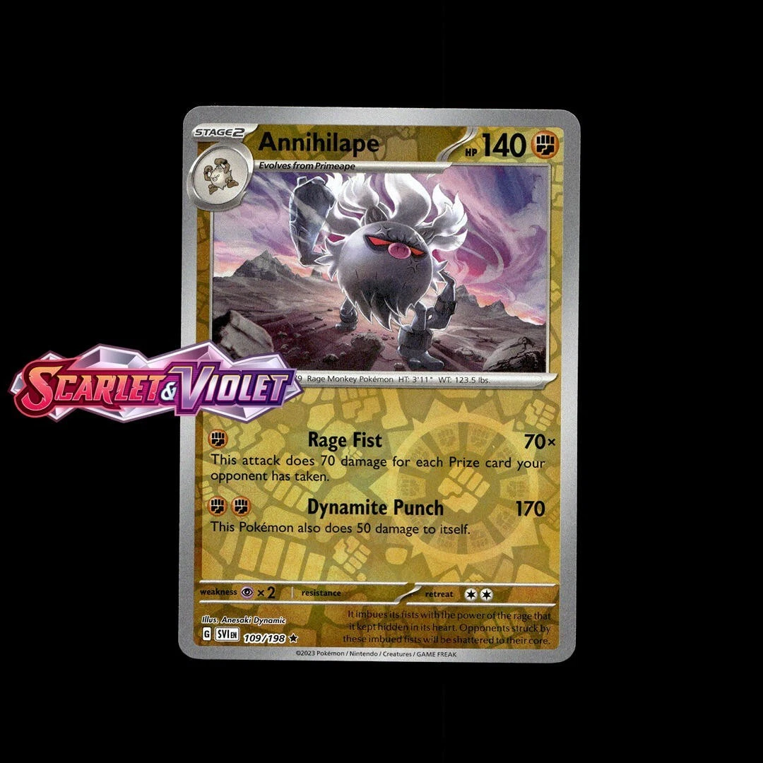 Annihilape Pokmon TCG Cards for sale | eBay