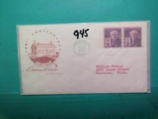 U. S. Stamp FDC 945 -  Thomas Edison  - unsigned cachet