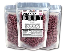 Organic Beet Root Capsules 2040mg - Nutrient-Dense Superfood for Energy & Vitali